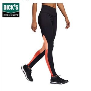 Adidas Tights with mesh backing.